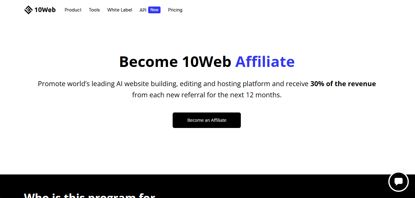 10Web Affiliate Program Review: A Powerful Way to Monetize Your Audience